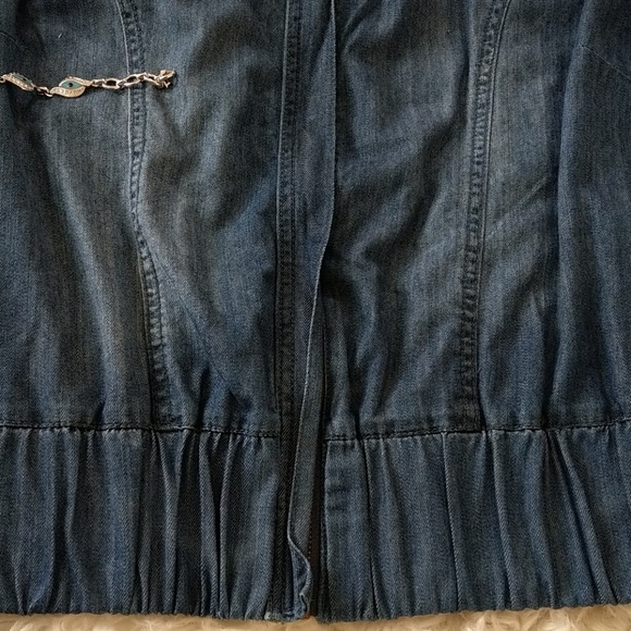 Denim stylish Kim Kardashian kollection jacket - Picture 2 of 4